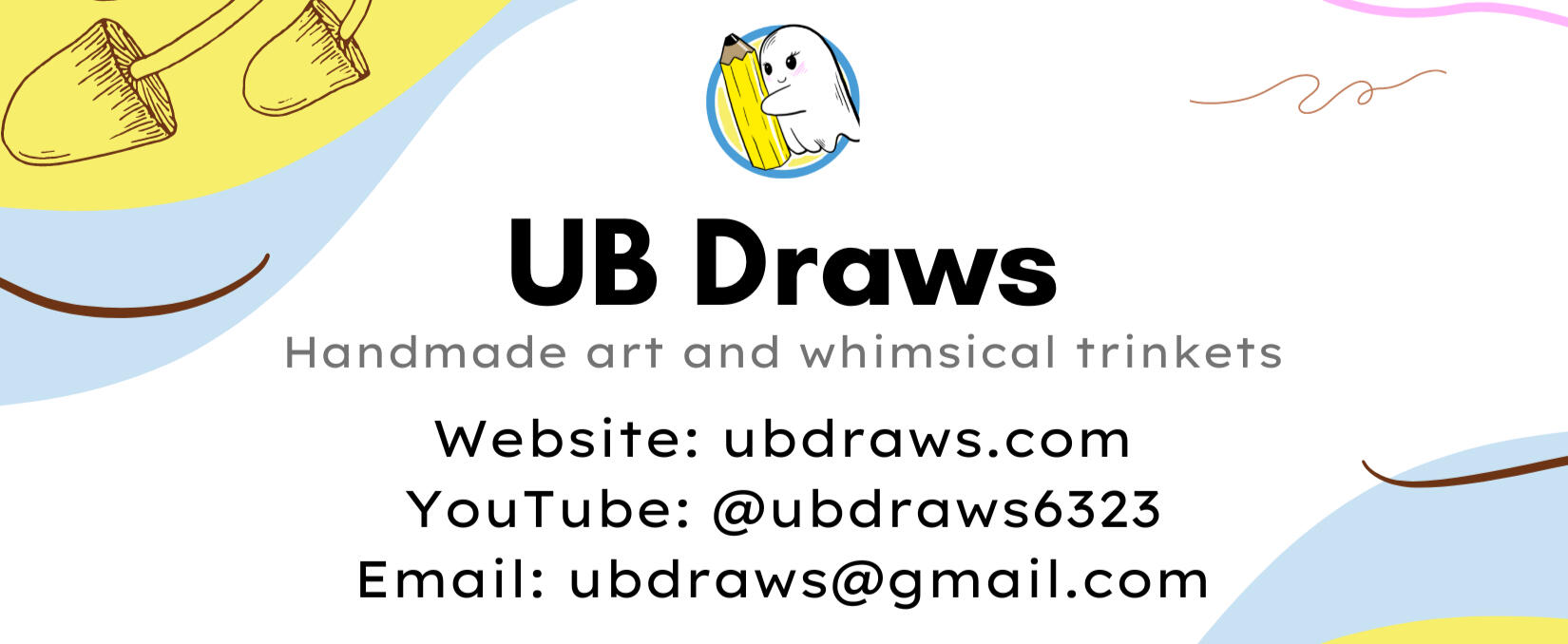 Website: ubdraws.com, YouTube: @ubdraws6323, Email: ubdraws@gmail.com